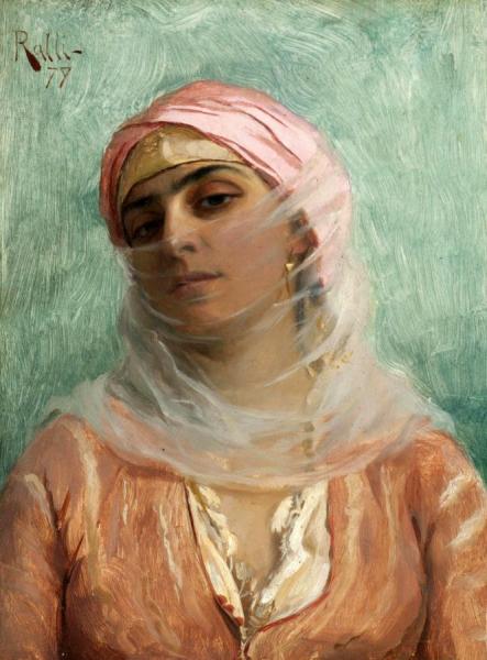 Theodoros Ralli Young Turkish Woman