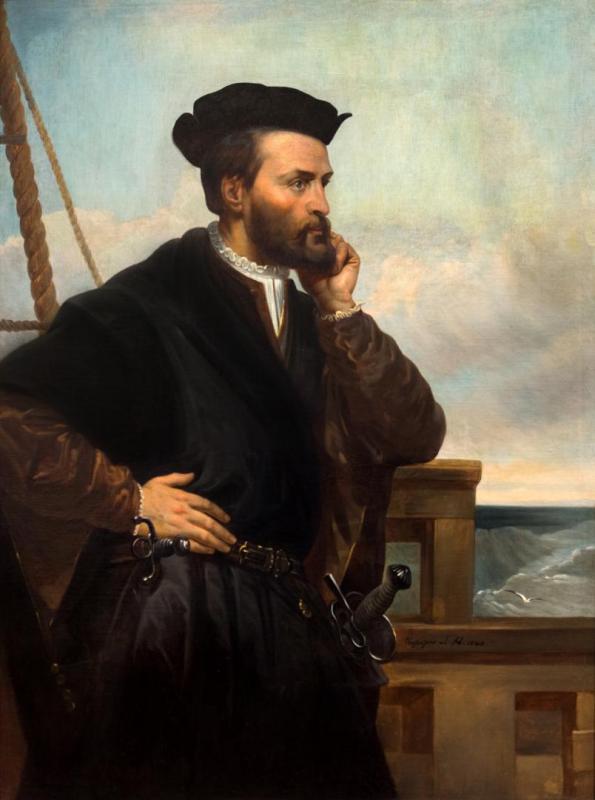 Jacques Cartier, 1844 by Théophile-abraham Hamel