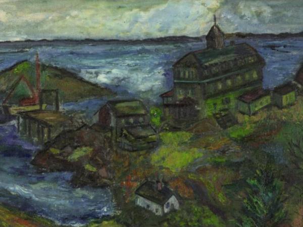 Coastal Town by Theresa Bernstein