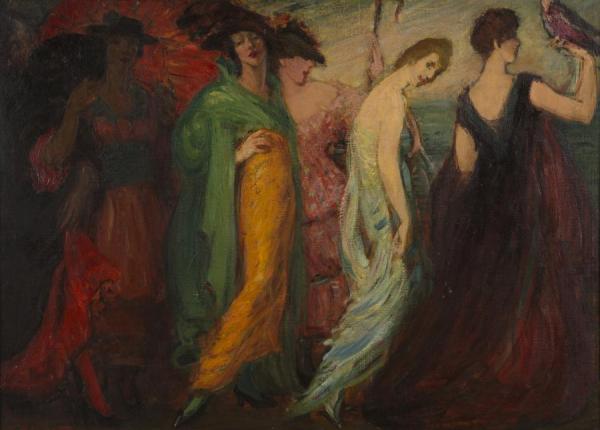 Lilies Of The Field, 1915 by Theresa Bernstein