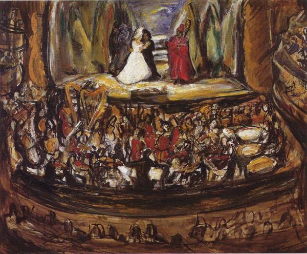 Opera Don Carlos, 1948 by Theresa Bernstein