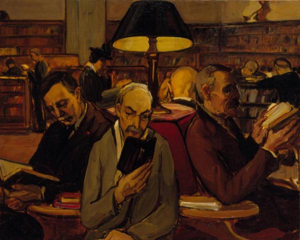 The Readers,1914 by Theresa Bernstein