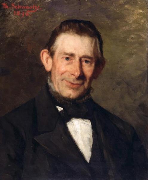 Nicolaas Beets by Therese Schwartze