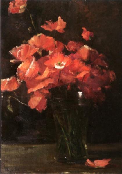 Therese Schwartze Poppies