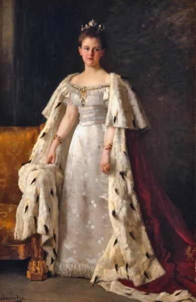 Therese Schwartze Queen Wilhelmina,1898