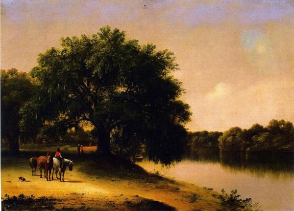 River Plantation by Thomas Addison Richards