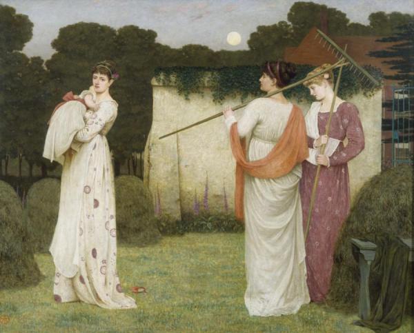 The Hay Field by Thomas Armstrong