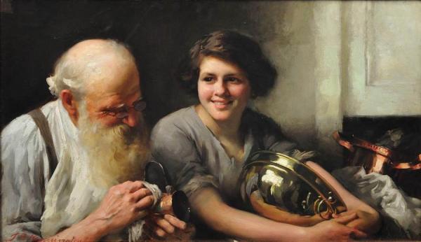 A Merry Heart Goes A Long Way by Thomas Benjamin Kennington