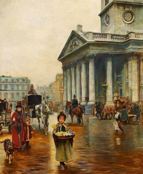 St. Martin In The Fields by Thomas Benjamin Kennington