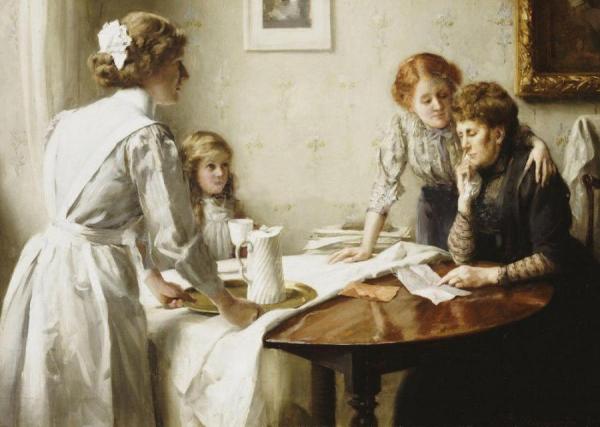 The Letter by Thomas Benjamin Kennington