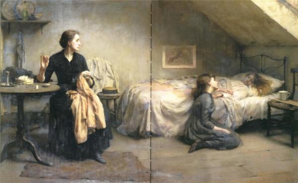 Widowed And Fatherless by Thomas Benjamin Kennington