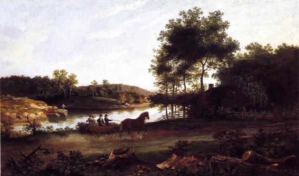 The Carriage Ride Home by Thomas Birch