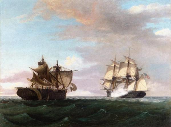 Thomas Birch Uss United States Vs. Hms Macedonian