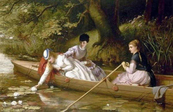 Thames Lilies by Thomas Brooks