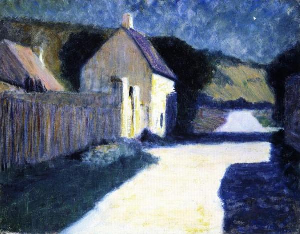 Giverny, Moonlight by Thomas Buford Meteyard