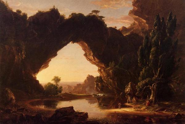 An Evening In Arcadia by Thomas Cole Oil Painting Reproductions