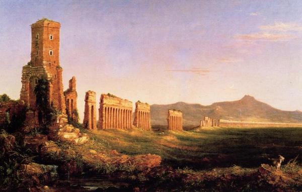 Aqueduct Near Rome by Thomas Cole