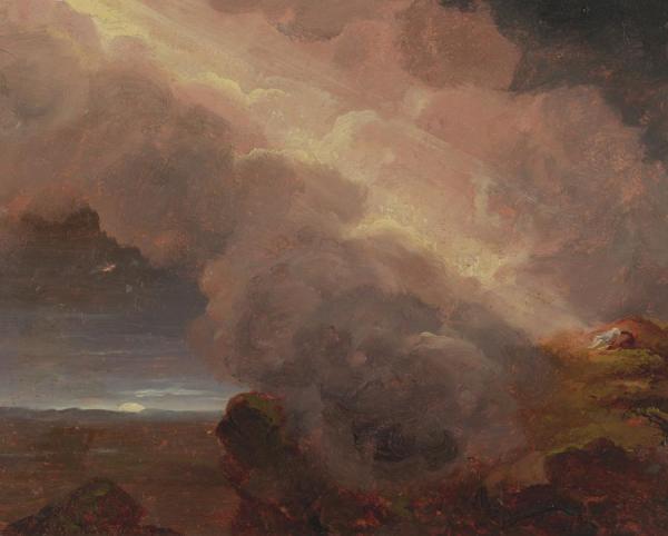 Clouds On The Mountaintop by Thomas Cole