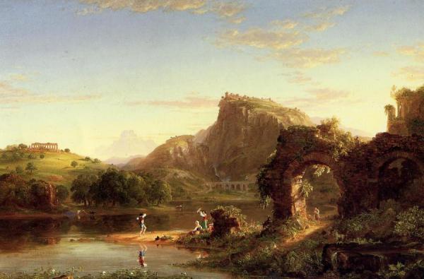 L'allegro by Thomas Cole
