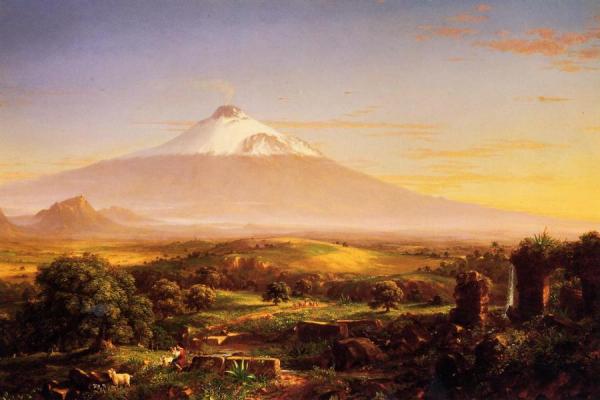 Mount Etna by Thomas Cole
