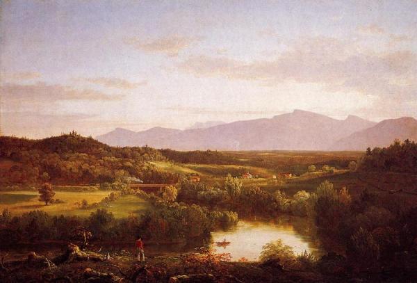 River In The Catskills by Thomas Cole