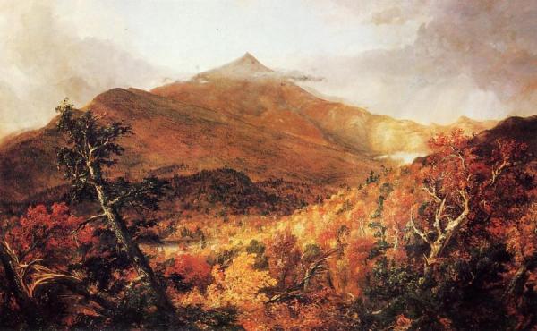 Schroon Mountain, Adirondacks, Essex County, New York, After A Storm by Thomas Cole