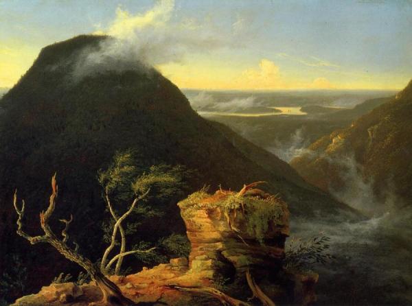 Sunny Morning On The Hudson River by Thomas Cole