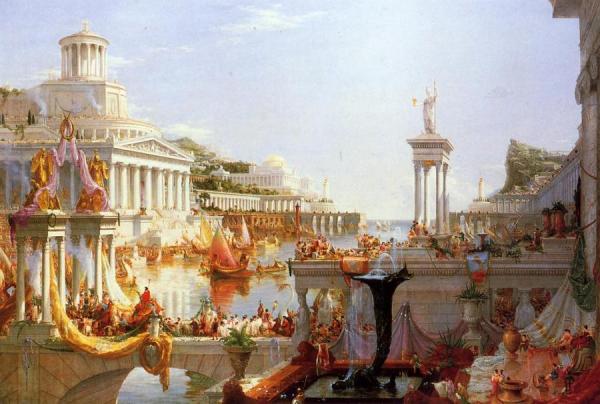 Thomas Cole The Course Of Empire: Consummation