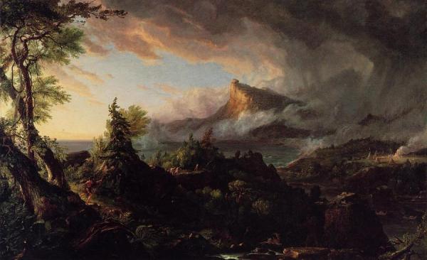 The Course Of Empire: The Savage State by Thomas Cole