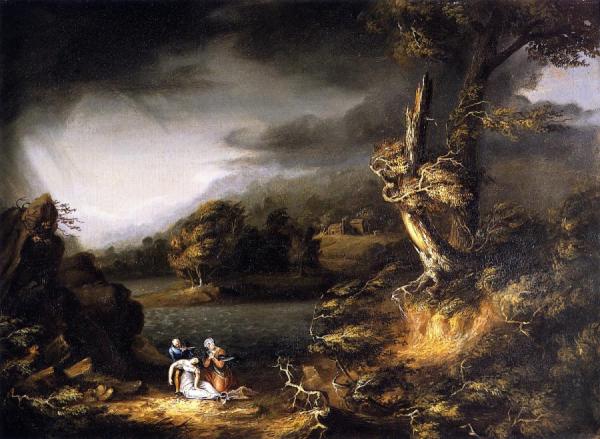 The Tempest by Thomas Cole