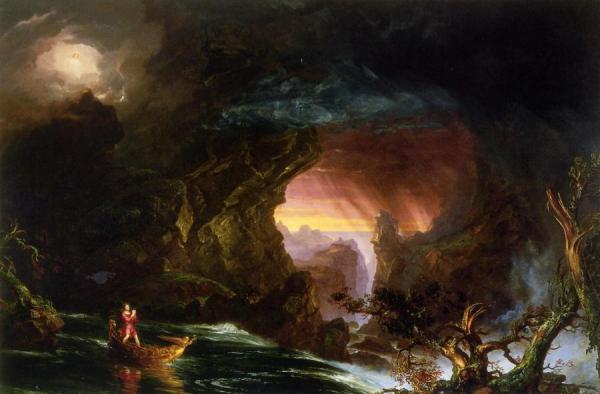 The Voyage Of Life: Manhood by Thomas Cole