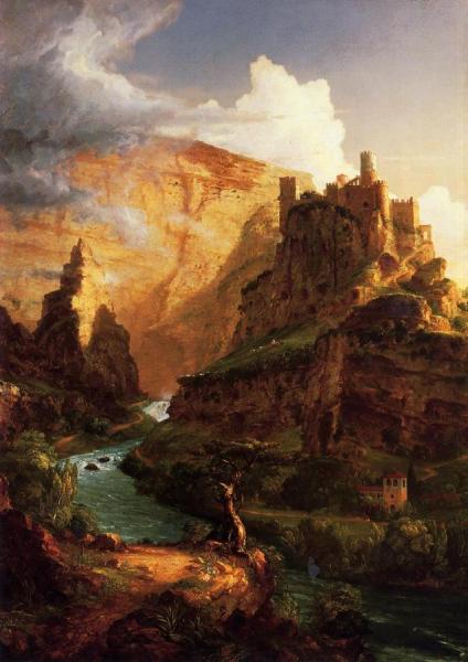 Valley Of The Vaucluse by Thomas Cole