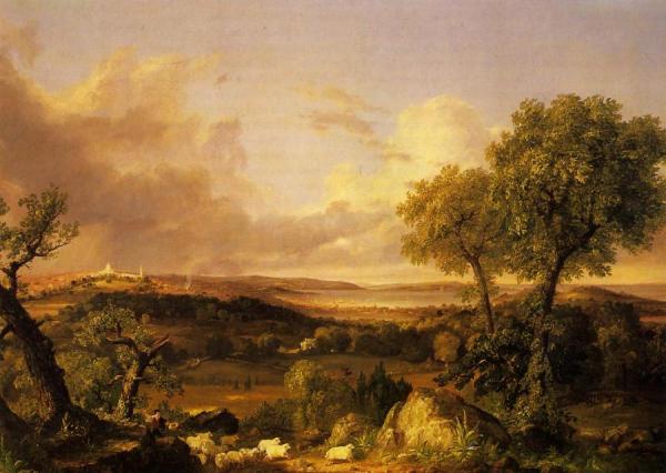 Thomas Cole View Of Boston