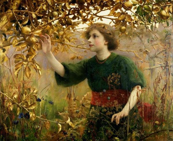 A Golden Dream by Thomas Cooper Gotch