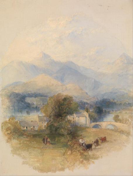 View From Mr.southey's House,keswick by Thomas Creswick