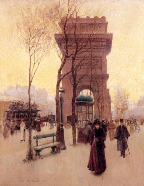L'arc De Triumphe De L'etoile by Thomas Cromwell Corner