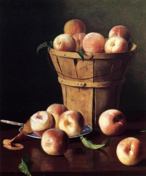 Still Life - Peaches by Thomas Cromwell Corner