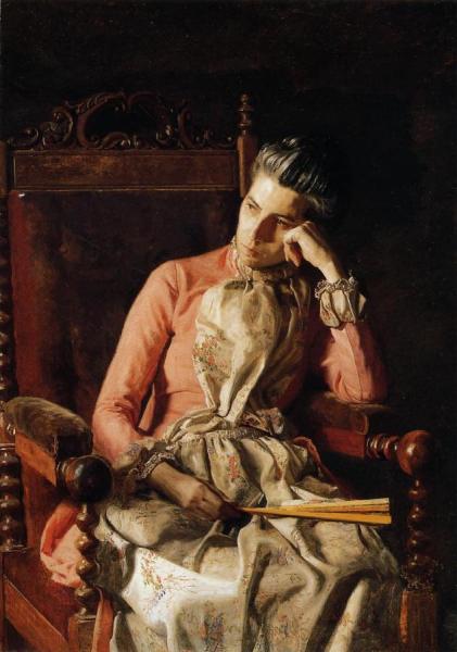Thomas Eakins Portrait Of Amelia C Van Buren