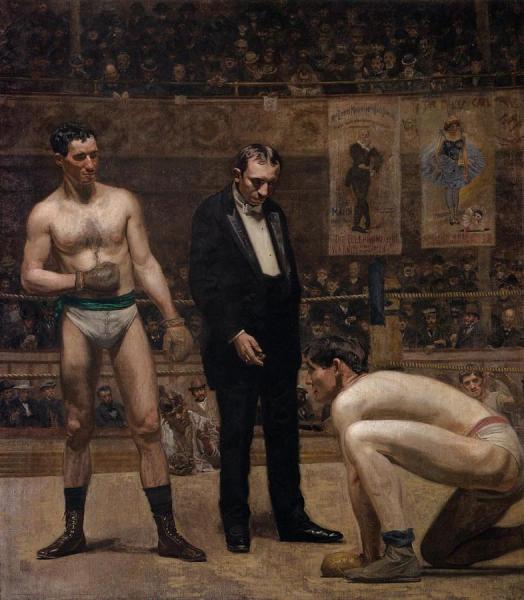 Thomas Eakins Taking The Count