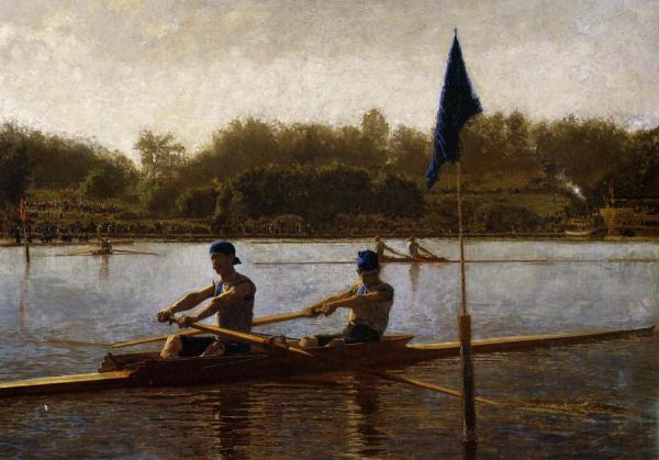 Thomas Eakins The Biglin Brothers Turning The Stake Boat