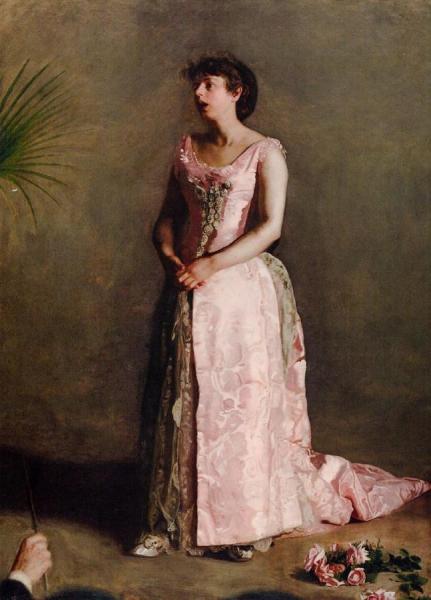 The Concert Singer by Thomas Eakins