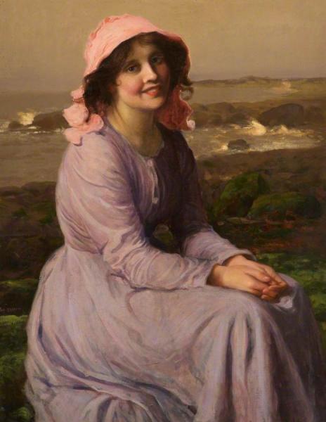 A Fisherman's Daughter by Thomas Edwin Mostyn