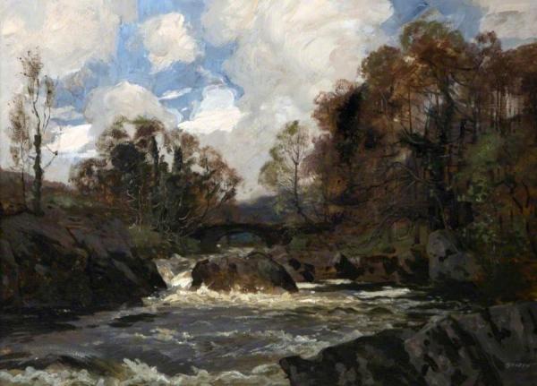 Betws-y-coed by Thomas Edwin Mostyn
