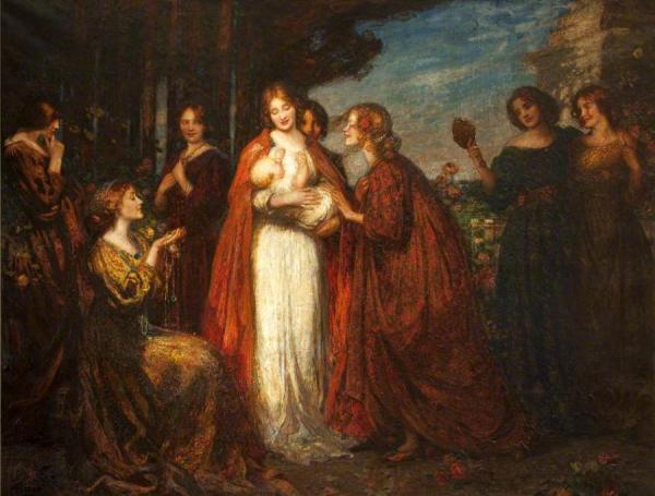 Garden Of Love by Thomas Edwin Mostyn