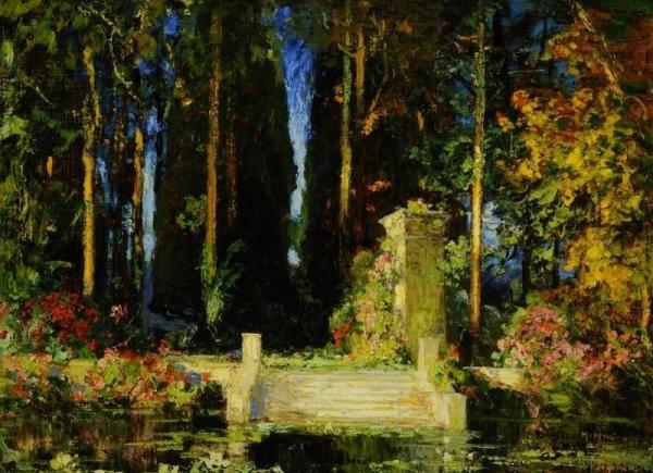 The Enchanted Garden by Thomas Edwin Mostyn