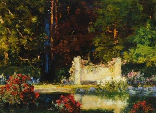 The Garden Of Memory by Thomas Edwin Mostyn