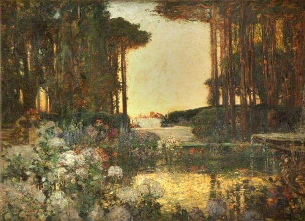 The Garden Of Peace by Thomas Edwin Mostyn