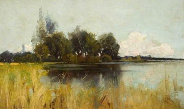 The Norfolk Broads by Thomas Edwin Mostyn