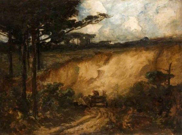 The Sandpit by Thomas Edwin Mostyn