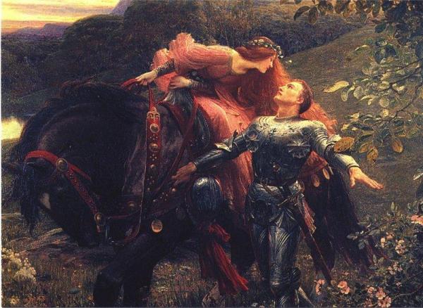 La Belle Dame Sans Merci by Thomas Francis Dicksee